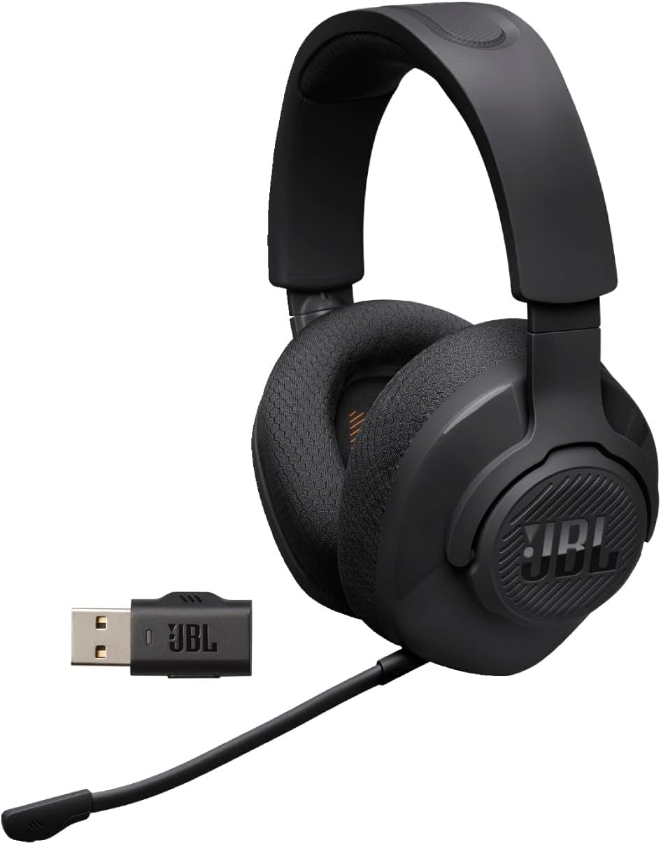 JBL Quantum 360X - Wireless Over-Ear Gaming Headset with Detachable Boom Mic