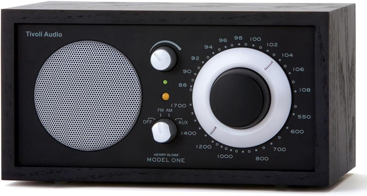 Tivoli Audio Model One Table Top AM/FM Radio Black