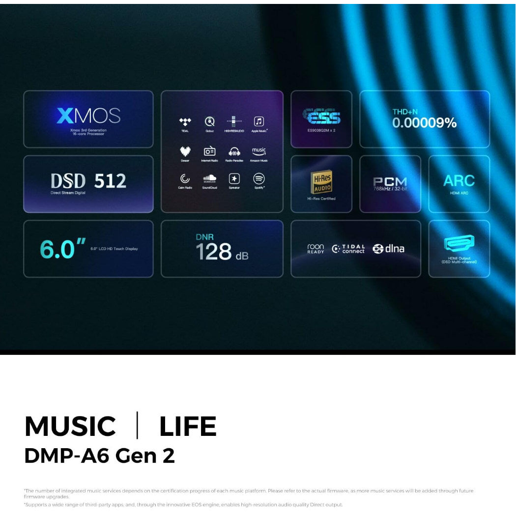 Eversolo DMP-A6 Gen 2 Music Streamer