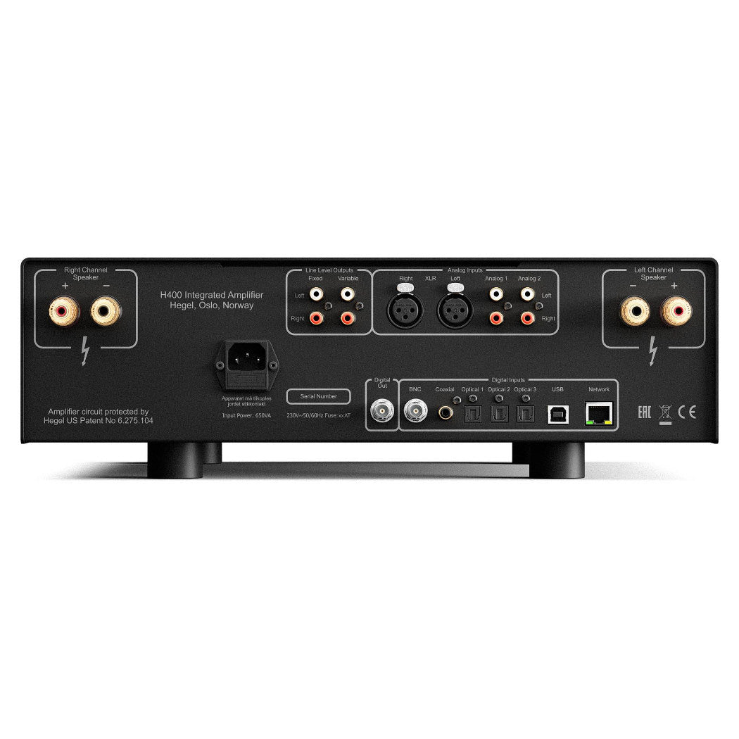 Hegel H400 Integrated Streaming Amplifier