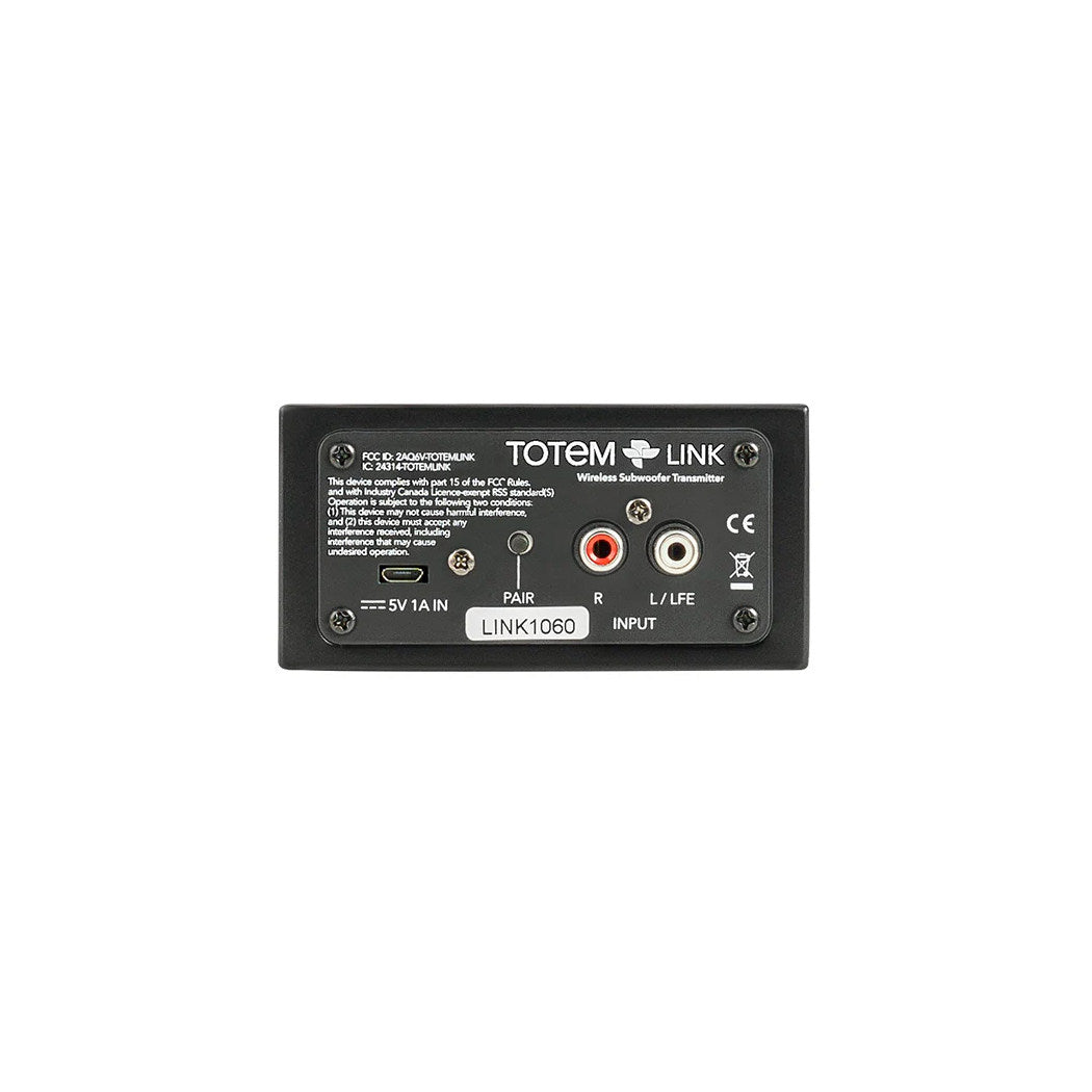 KIN by Totem Link Wireless Subwoofer Transmitter