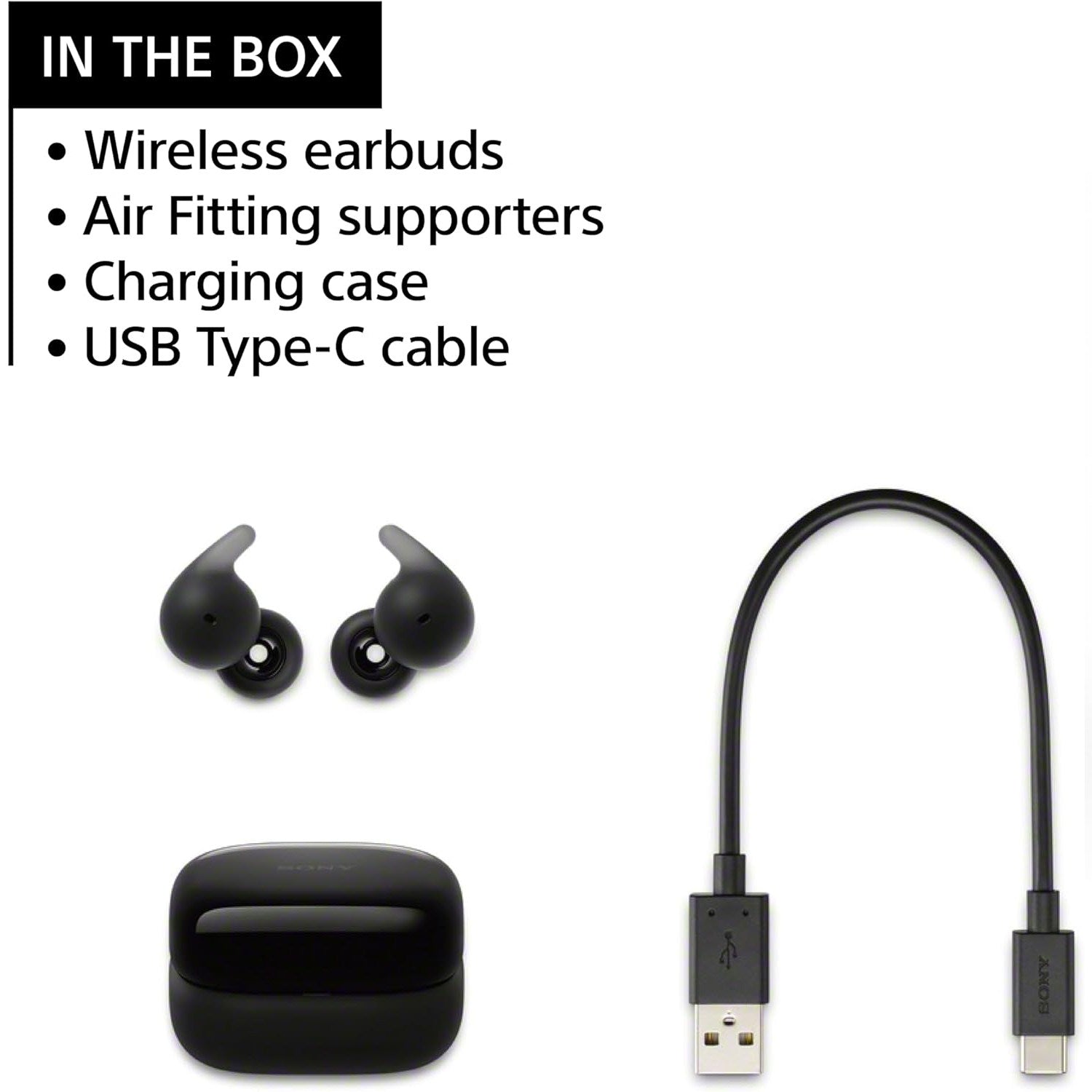 Sony LinkBuds Open - Truly Wireless Earbuds with Open Ring Design