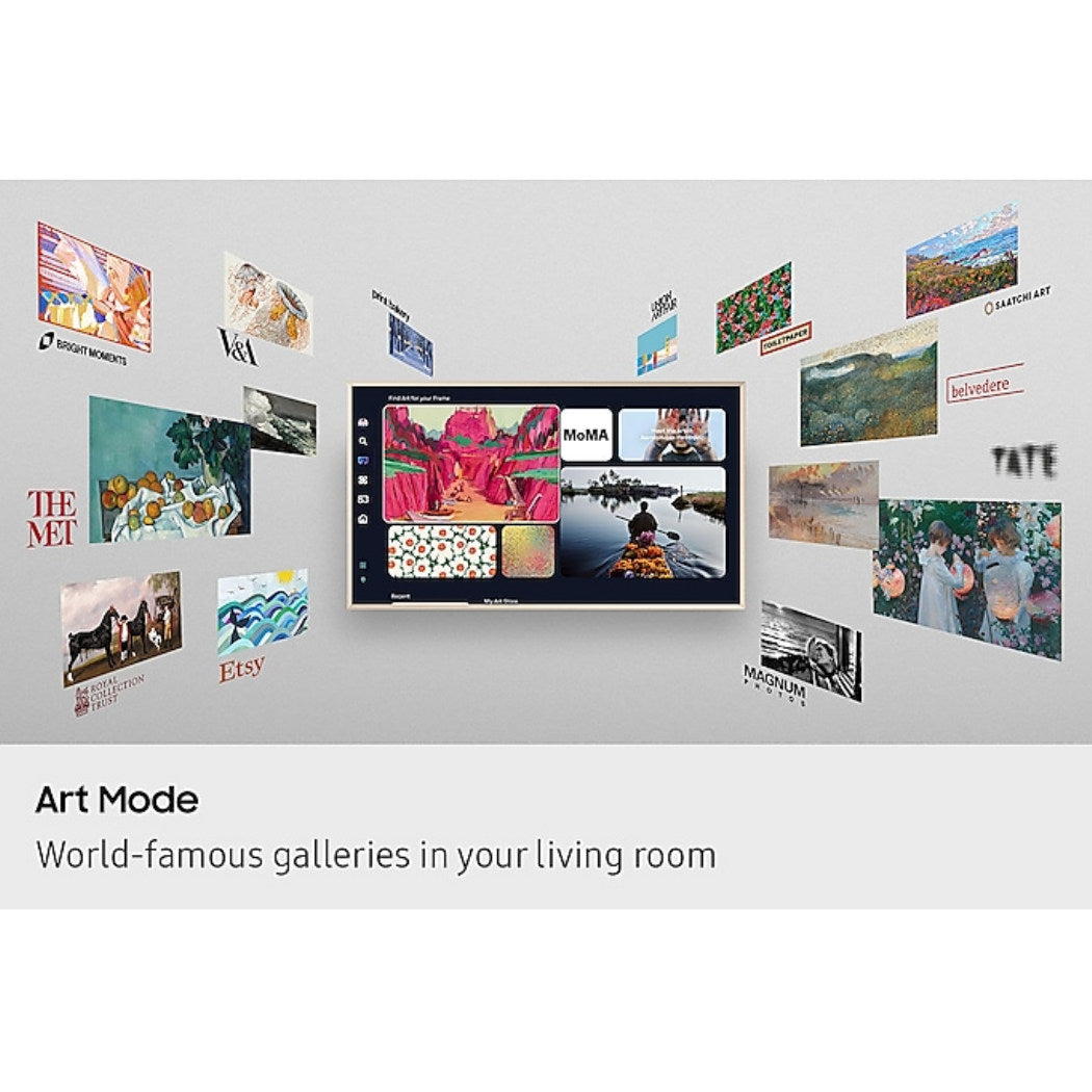 Samsung The Frame 4K UHD HDR QLED Smart TV art galleries