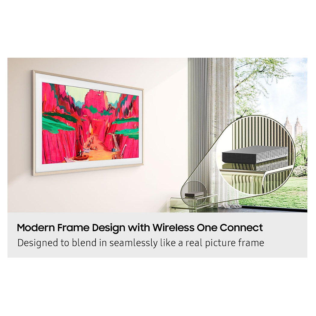 Samsung The Frame Pro 4K Vision AI Smart TV wireless one connect