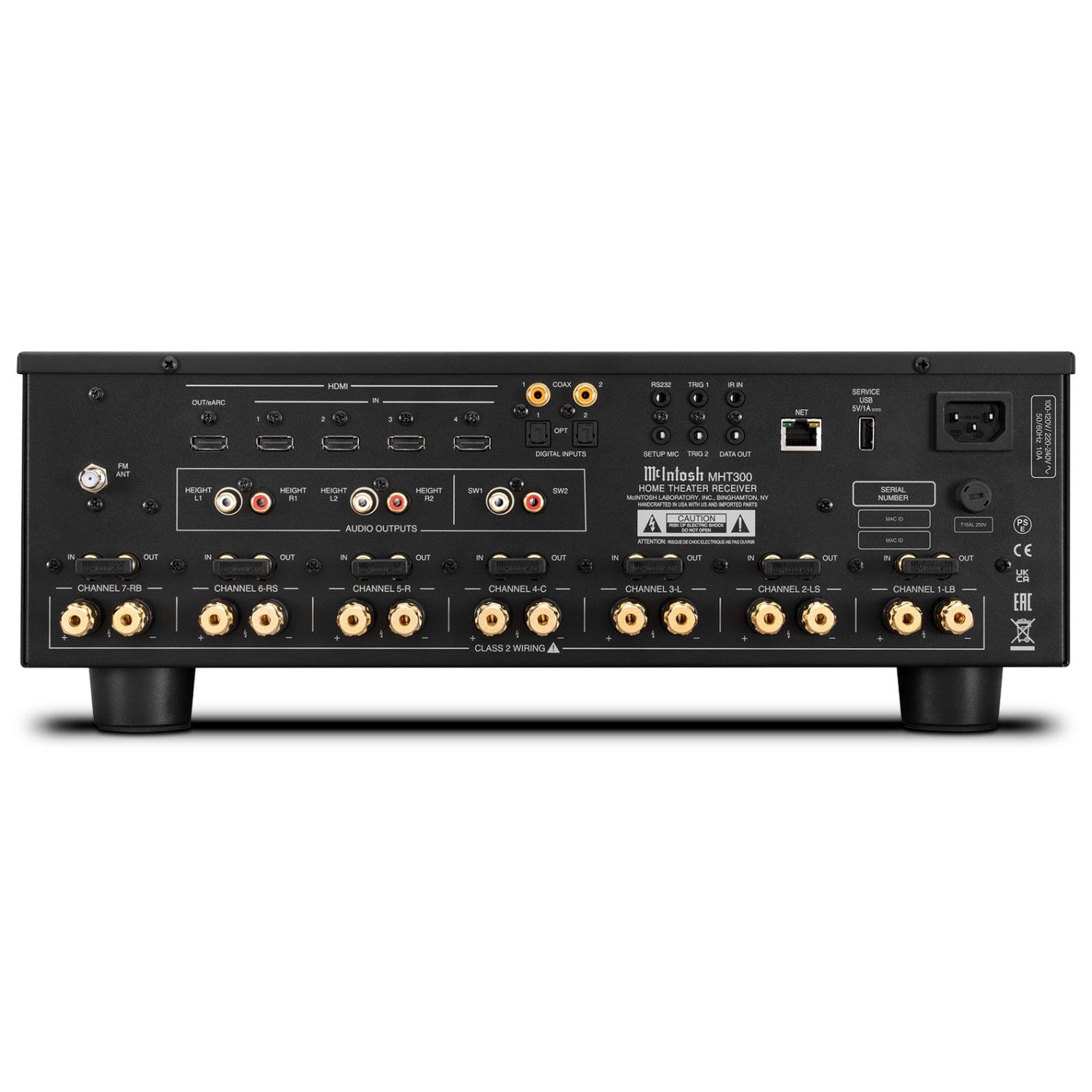 McIntosh MHT300 7.2 Channel Home Theater Receiver