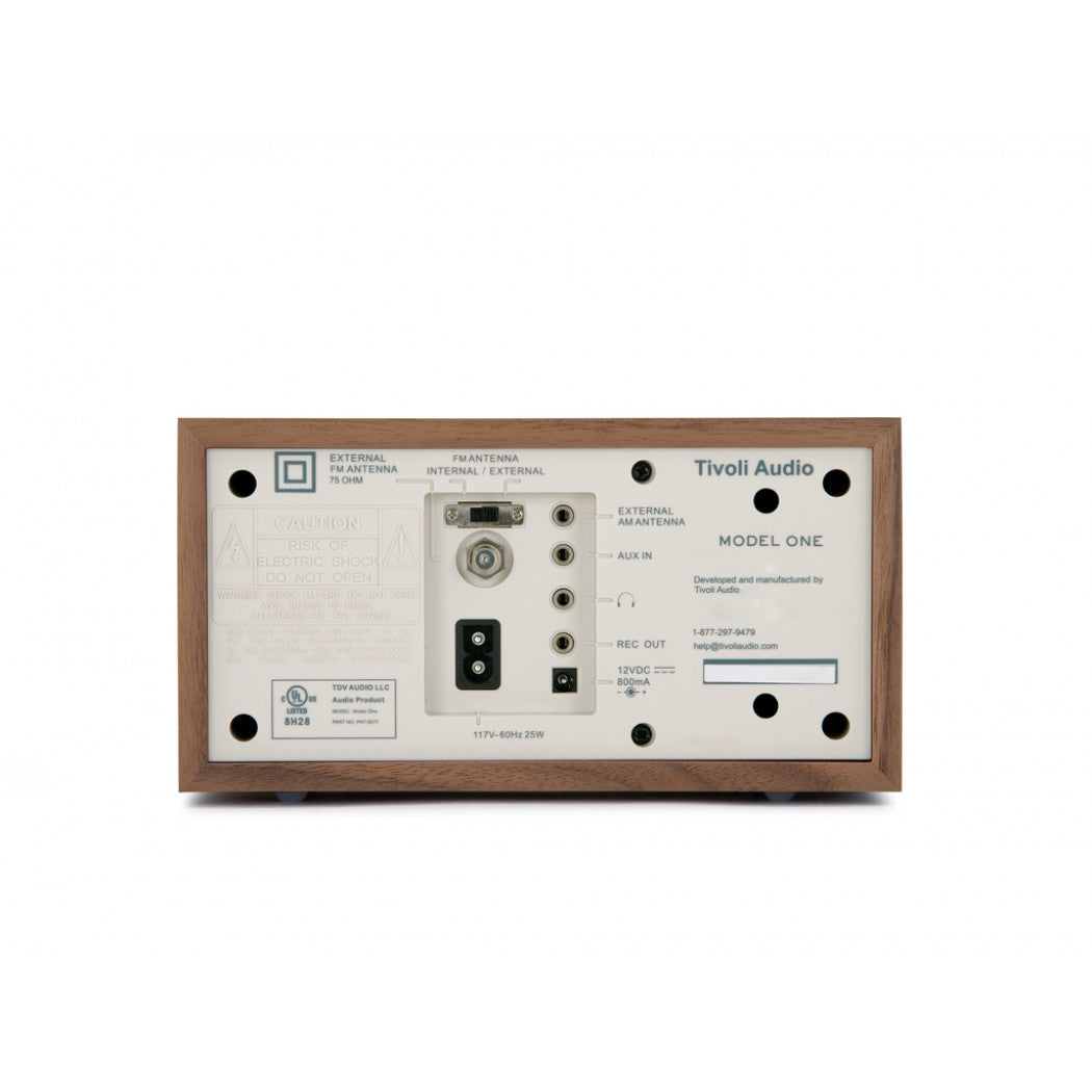 Tivoli Audio Model One Table Top AM/FM Radio Back