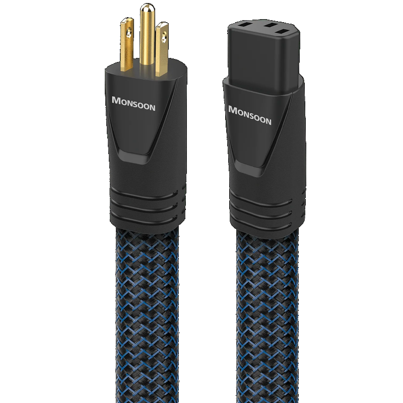 Audioquest Monsoon AC Power Cable with PSC+ Copper & Noise Dissipation