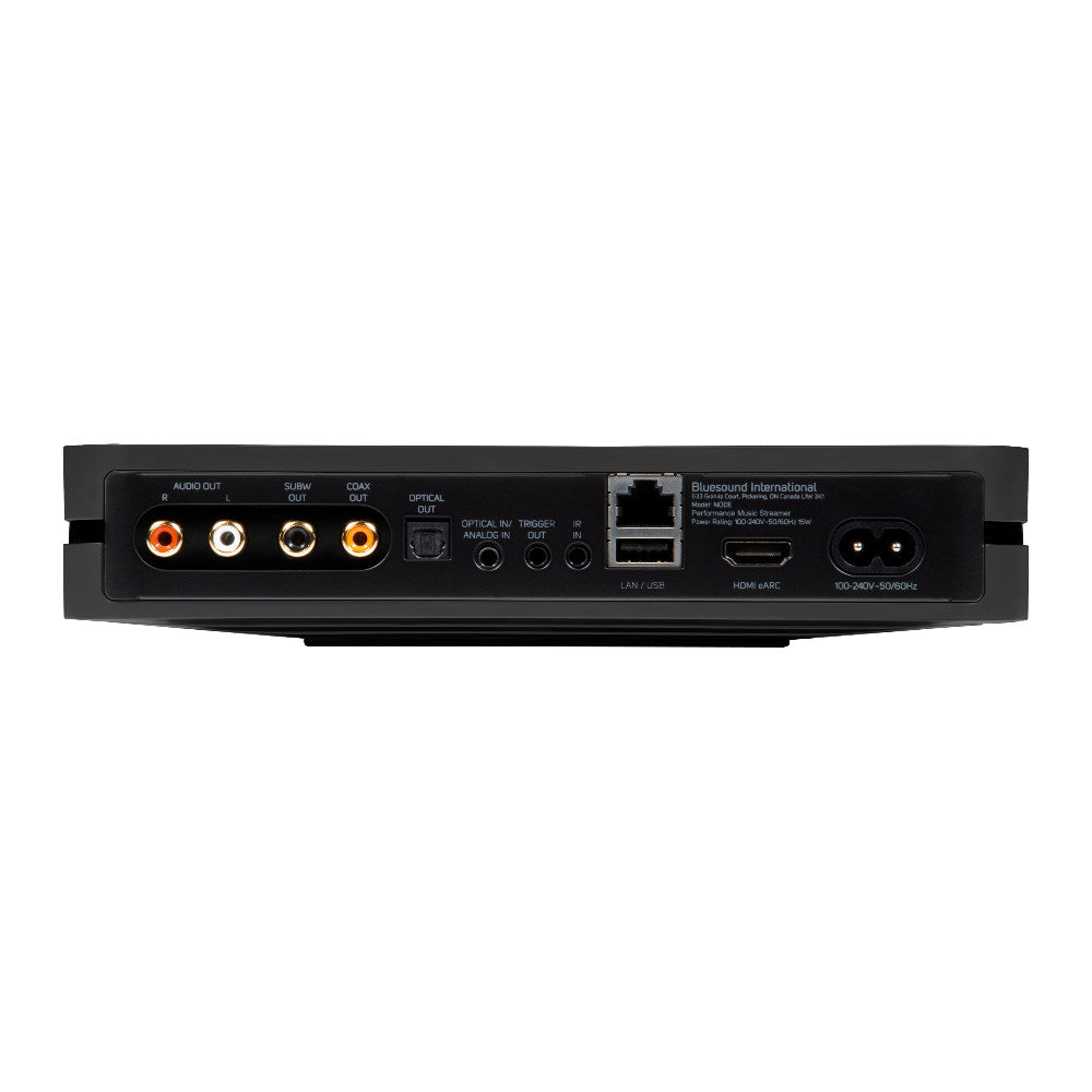 Bluesound Node 2024 Version Black Back