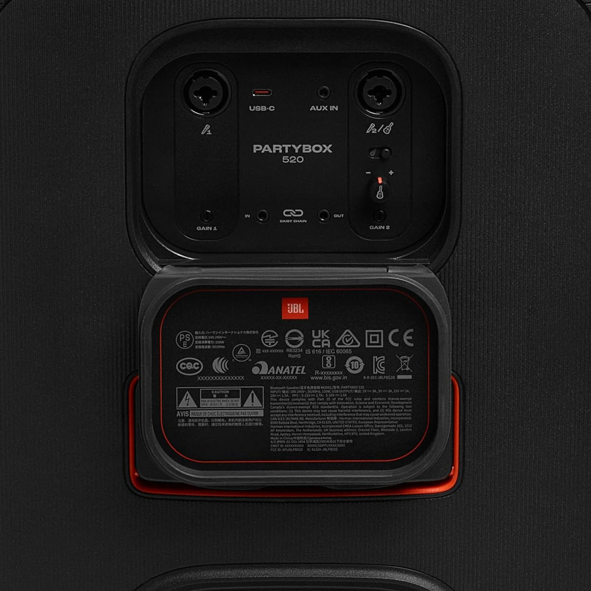 JBL PartyBox 520 Portable Bluetooth Party Speaker