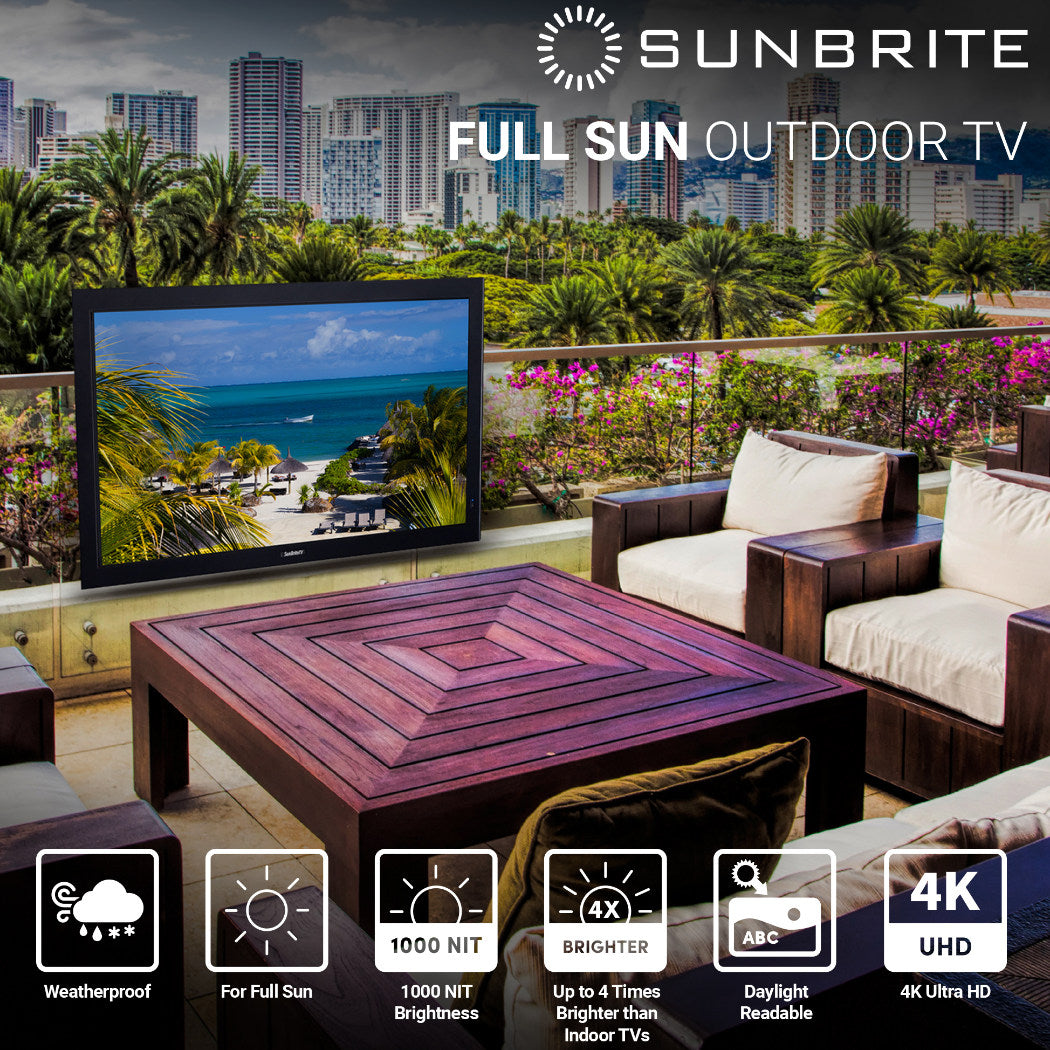 SunBrite Pro 2 Outdoor Full Sun 4K LED HDR TV