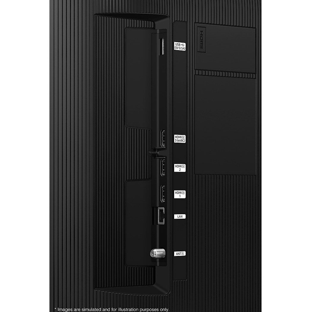 Samsung Q7F 4K QLED TV connections