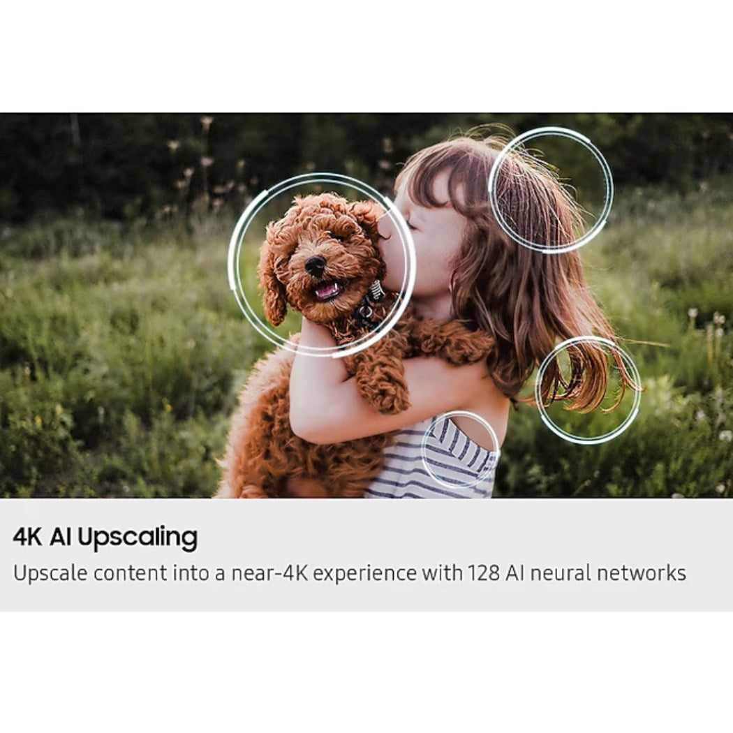 Samsung QN90F 4K Neo QLED TV 4K upscaling feature