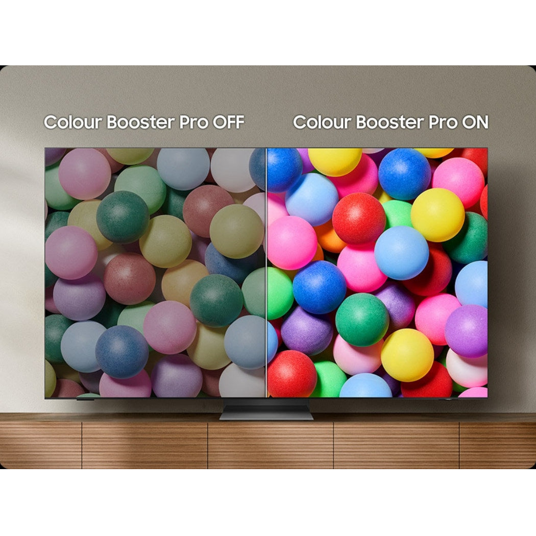 Samsung Neo QLED QN990F 8K Vision AI TV colour booster pro feature