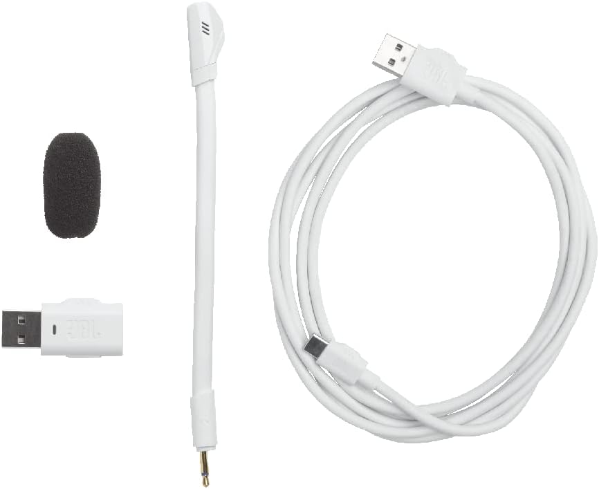 JBL Quantum 360P Console - Gaming Headset for PlayStation (White)