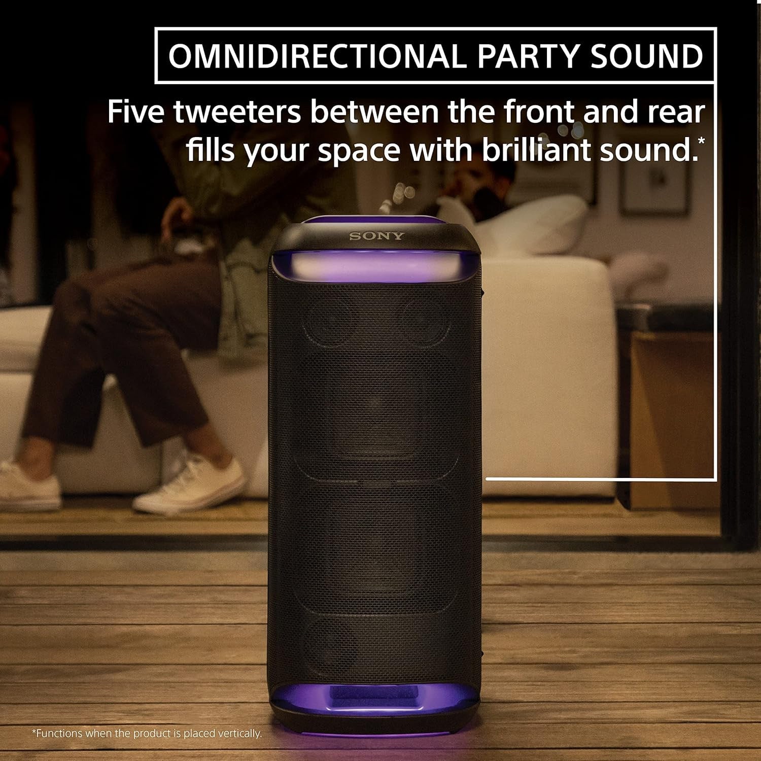 Sony SRS-XV800 - High-Power Wireless Party Speaker with Omni-Directional Sound