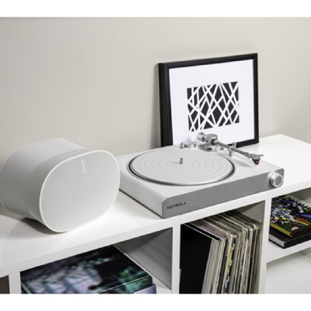 Victrola Stream Pearl WiFi and Bluetooth Turntable - Works with Sonos