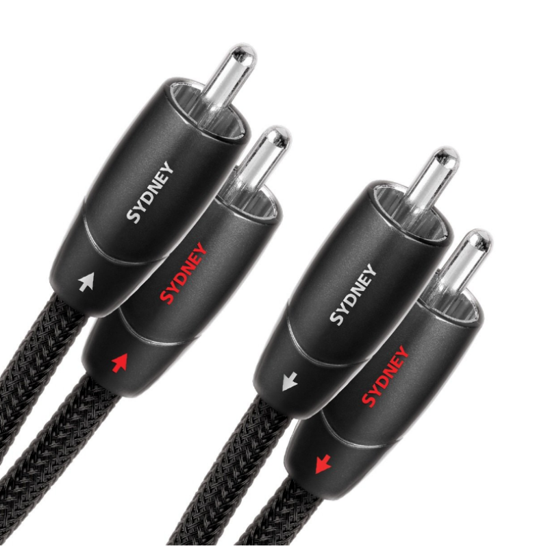 AudioQuest Sydney RCA-to-RCA Interconnect Cable with Solid LGC Conductors