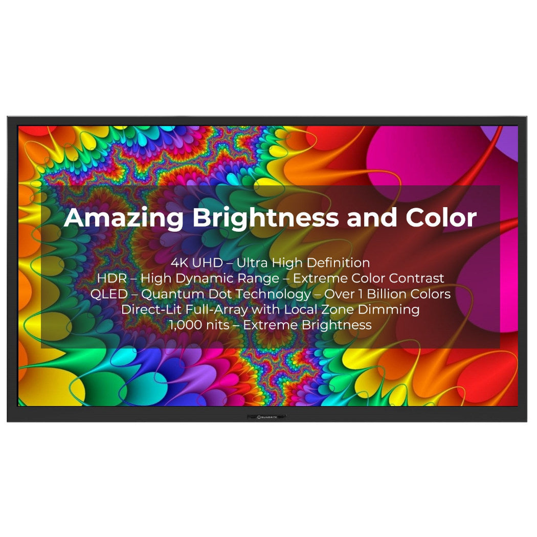 SunBrite Veranda 3 Full Shade Outdoor Smart TV - 4K UHD, Weatherproof