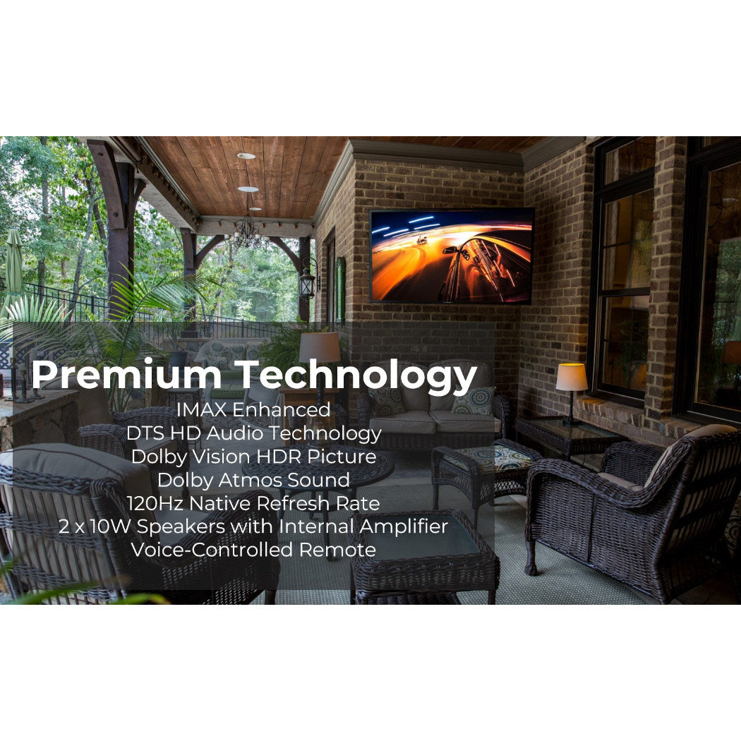 SunBrite Veranda 3 Full Shade Outdoor Smart TV - 4K UHD, Weatherproof