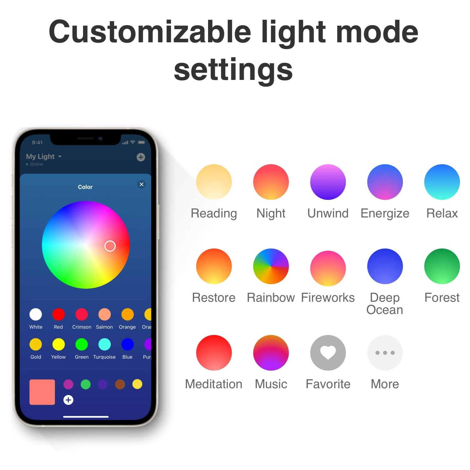 WiiM Wake-Up Light - The Perfect Bedside Companion