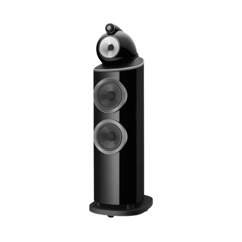 Bowers & Wilkins 803 D4 - Flagship 800 Series Diamond Floor Standing Speakers - Black (Pair)