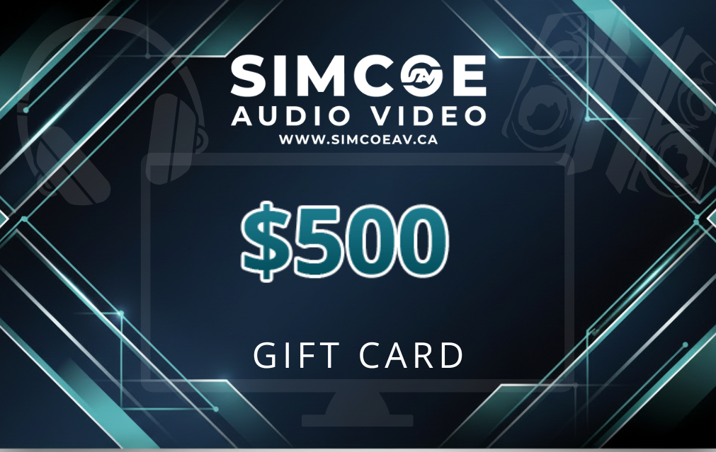 Simcoe Audio Video Gift Card
