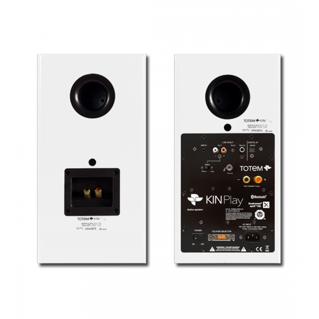 KIN by Totem Play V3 Powered 120 watt Speakers with Bluetooth