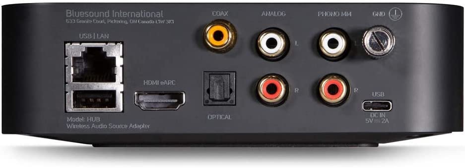 Bluesound Hub Versatile Network Accessory - Black