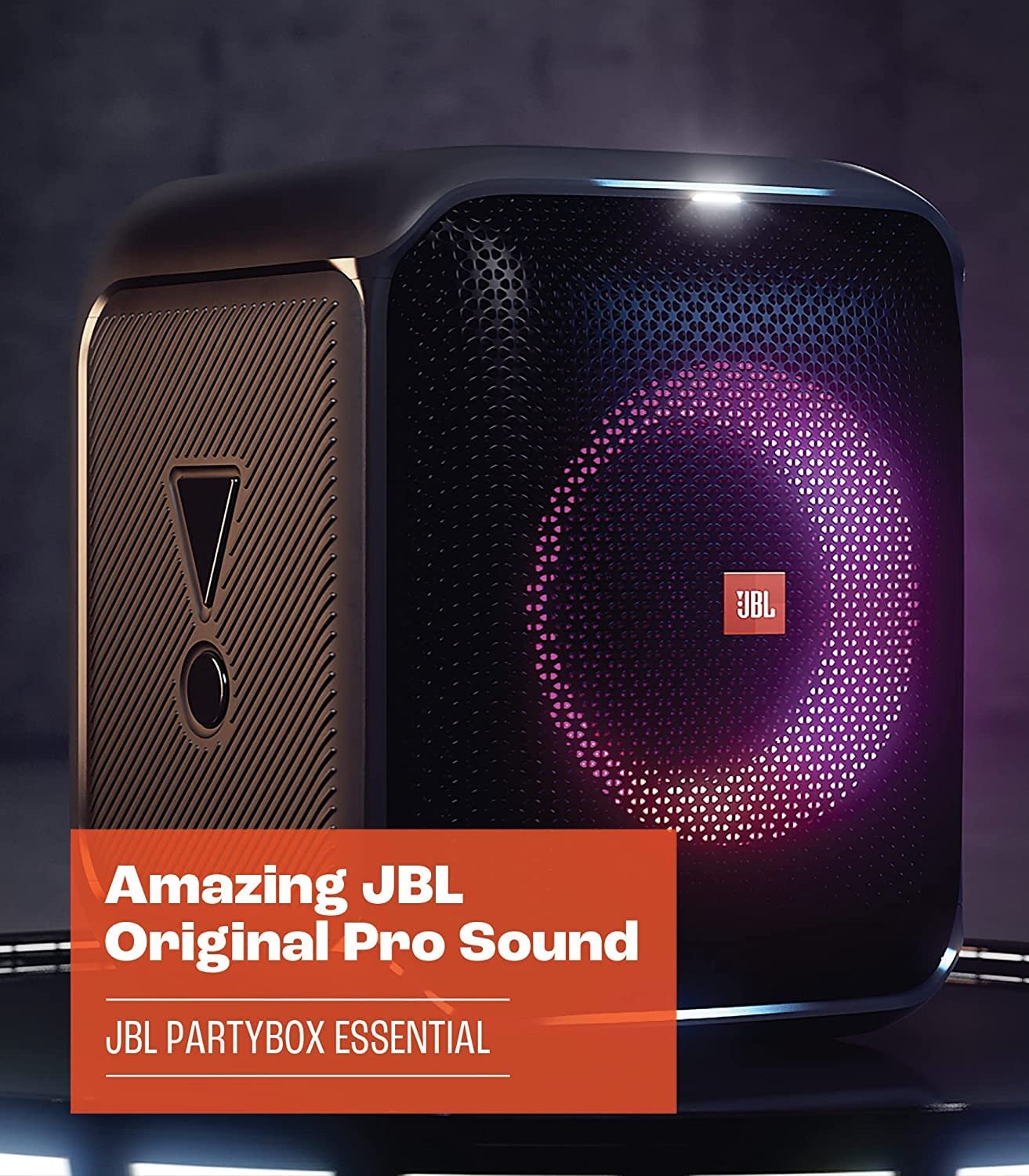 JBL PartyBox Encore Essential - Party Speaker with Powerful 100W Sound