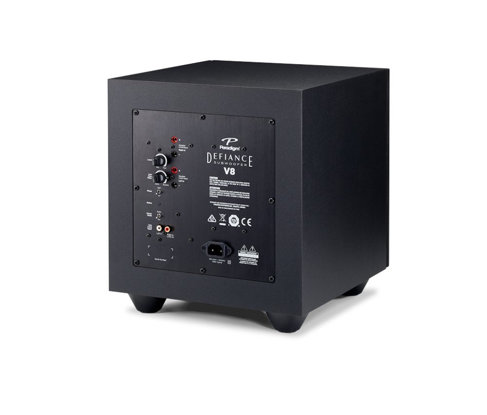 Paradigm Defiance 8" Powered Subwoofer #color_black