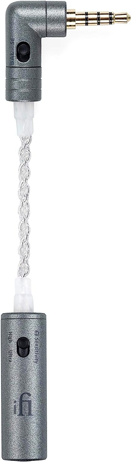 iFi iEMatch+ 3.5mm Headphone Jack - Audio Optimizer/Attenuator