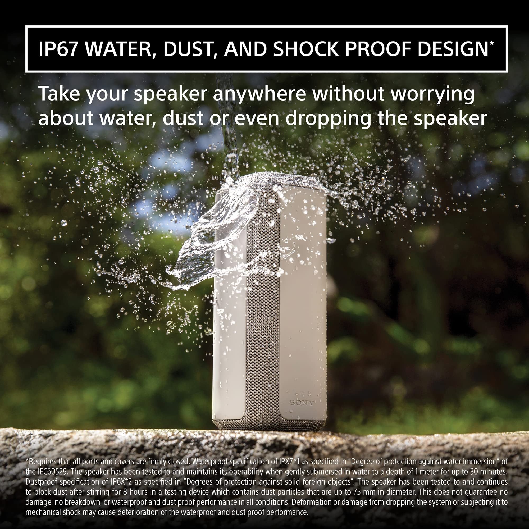 Sony SRS-XE300 X-Series Portable Bluetooth Speaker