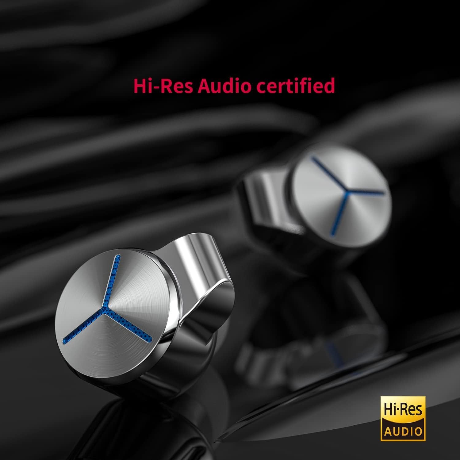 FiiO FA7S 6BA Earphones - High-Res, MMCX, Swappable Plugs, Silver - Used