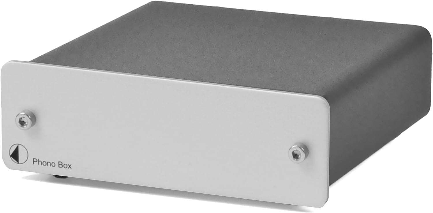 Pro-Ject Audio - Phono Box DC - MM/MC Phono preamp - Silver