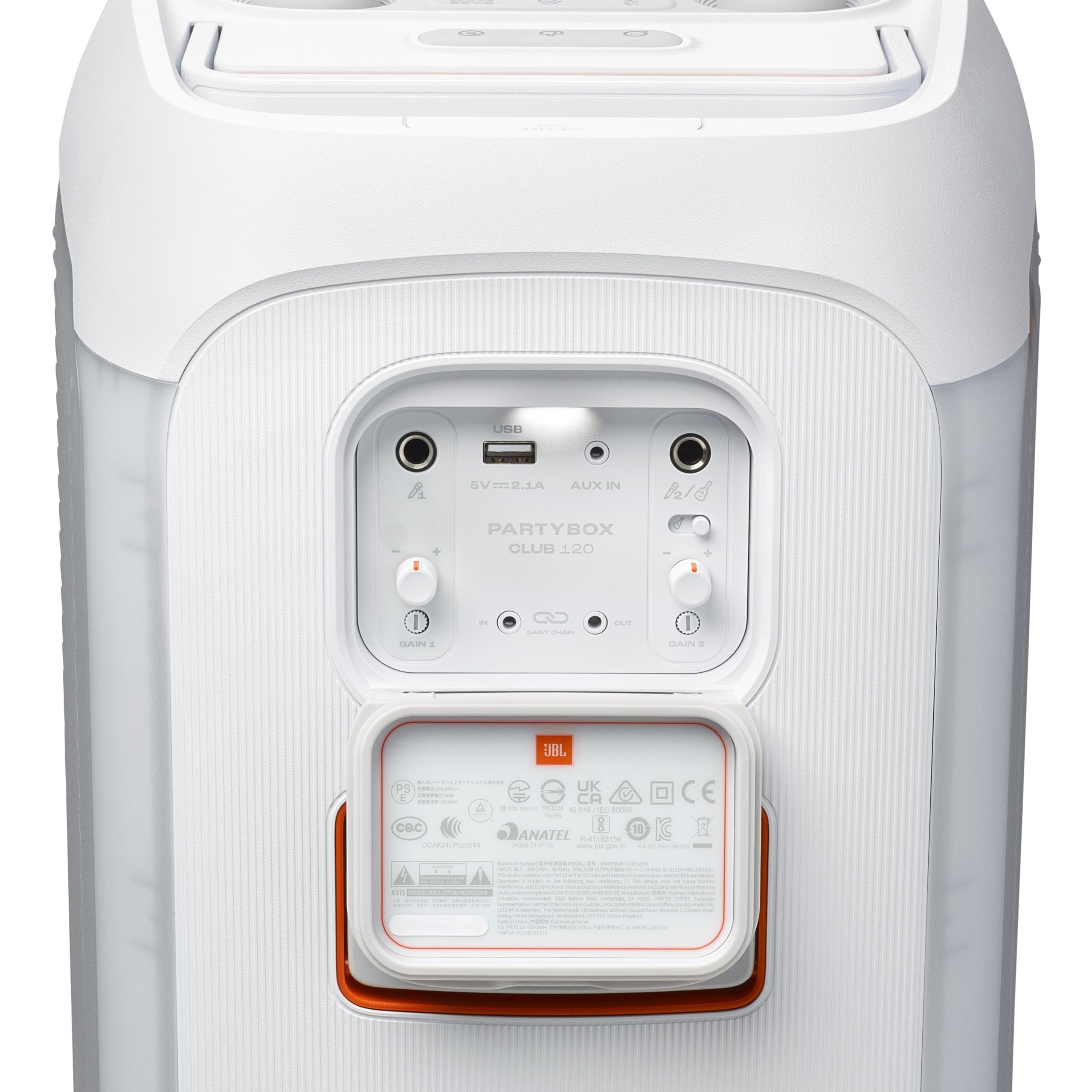 JBL PartyBox Club 120 - Portable Party Speaker with Foldable Handle