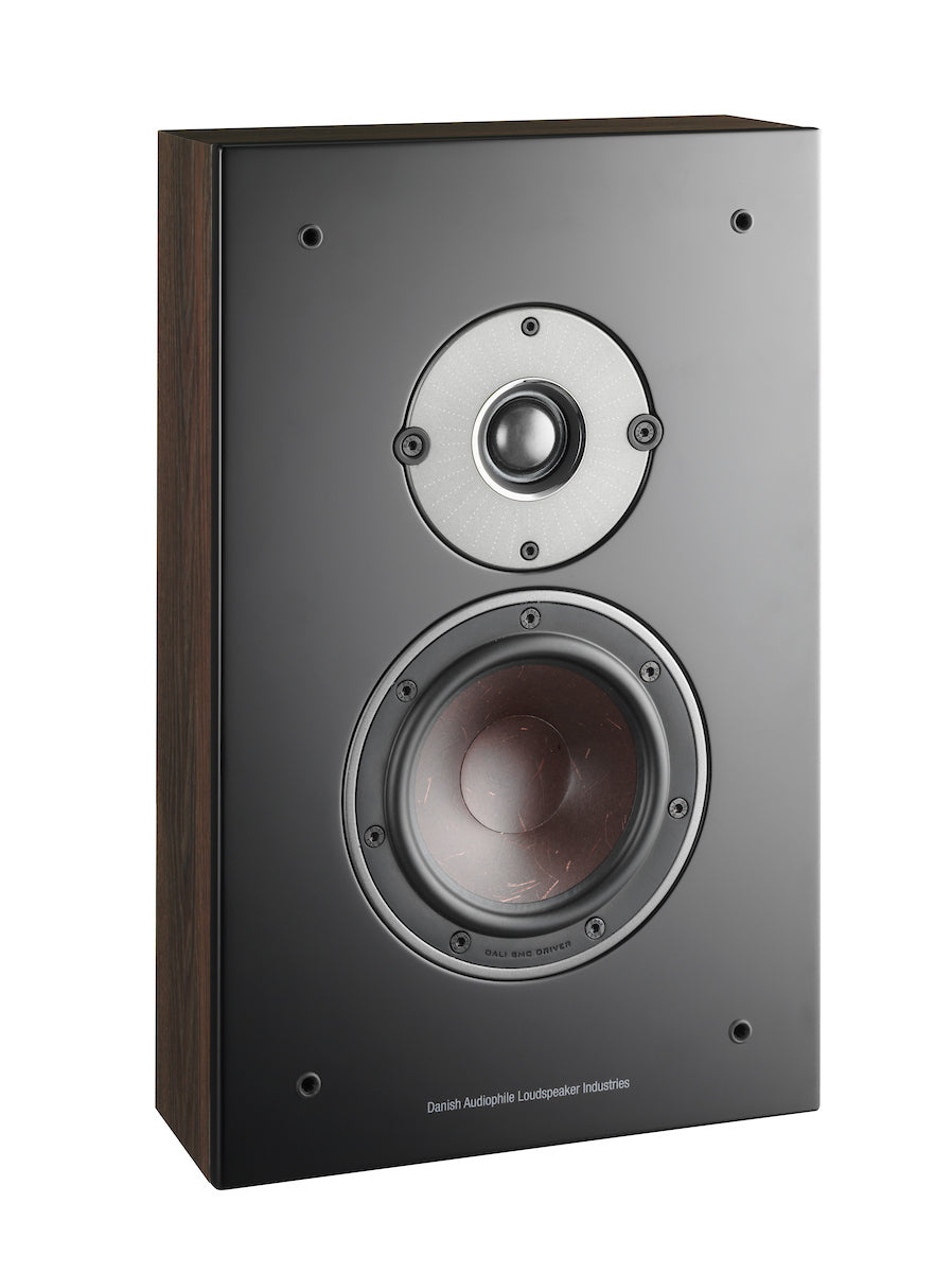 Dali Oberon On Wall Speaker (Single) #color_dark walnut