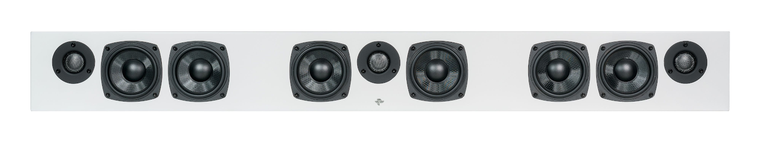 Totem Kin Force Three Channel On-wall Speaker - White #color_white