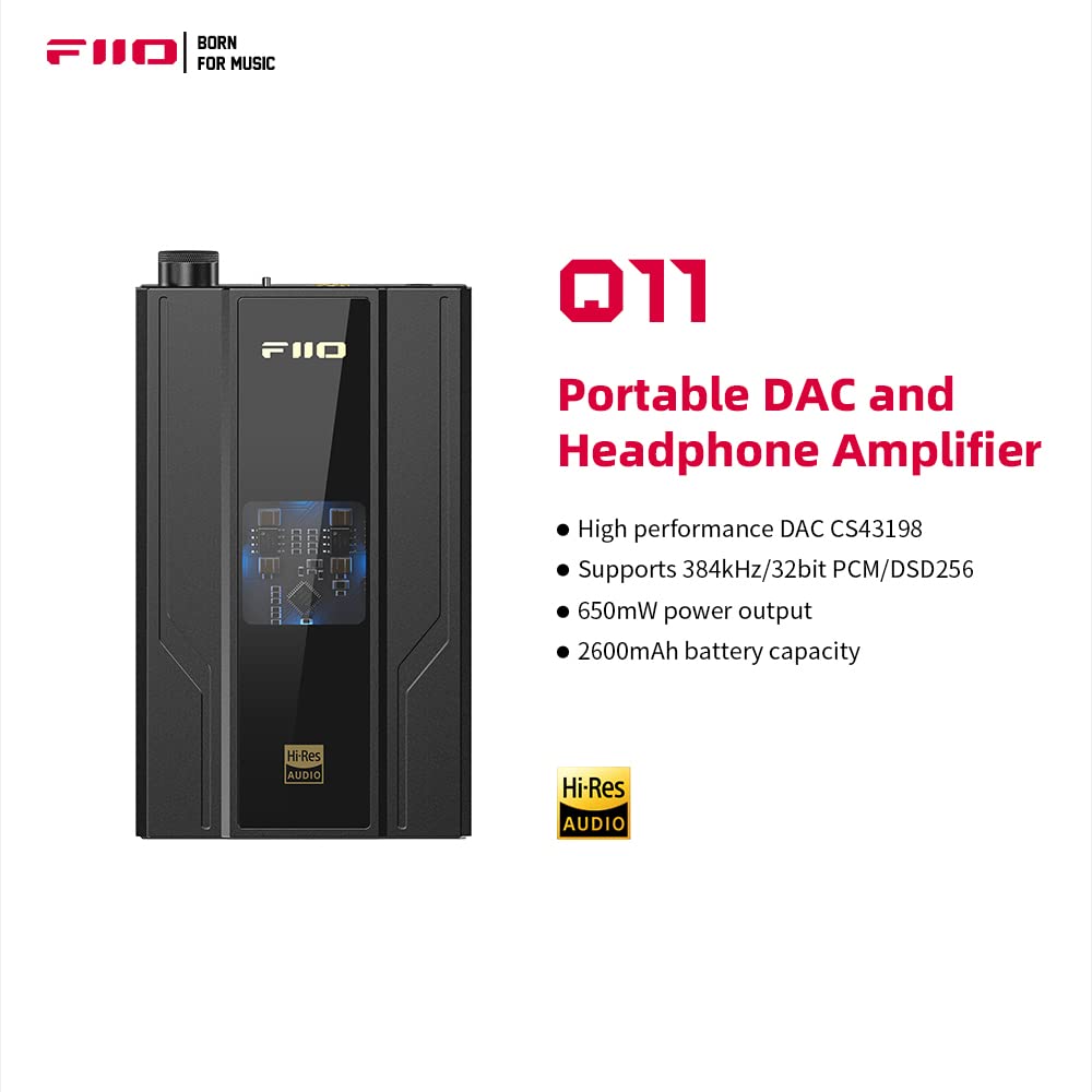 Amplificateur casque FiiO JadeAudio Q11 DAC