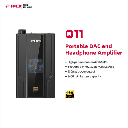 Amplificateur casque FiiO JadeAudio Q11 DAC