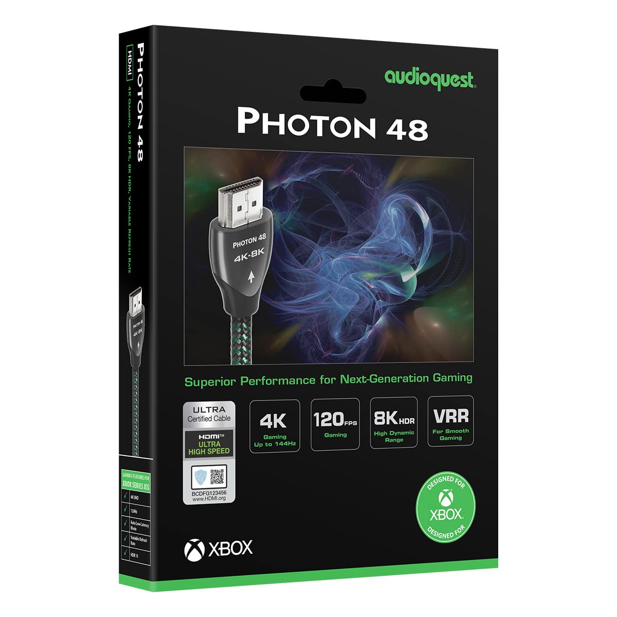 Câble HDMI AudioQuest Photon 48 Gbps