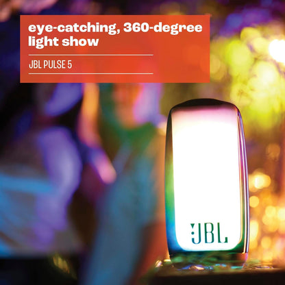 JBL Pulse 5 - Enceinte Bluetooth portable avec lumières éblouissantes et son JBL Original Pro