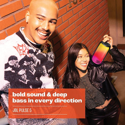 JBL Pulse 5 - Enceinte Bluetooth portable avec lumières éblouissantes et son JBL Original Pro