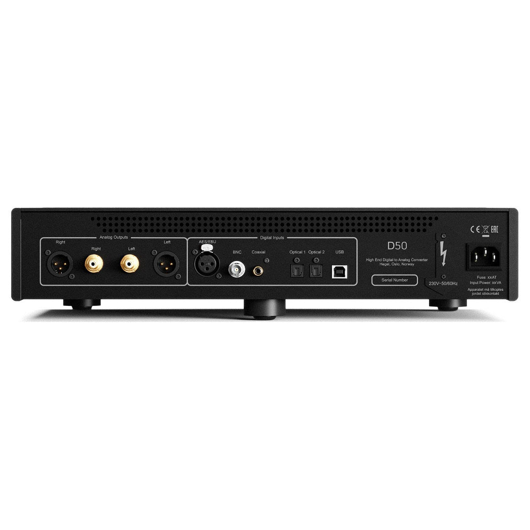 Shipping May 2025 - Hegel D50 DAC – Experience Pure and Detailed Sound