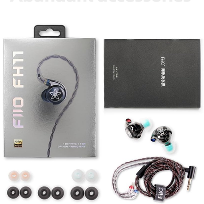 FiiO FH11 HiFI Hybrid Driver IEM With Detachable Cable