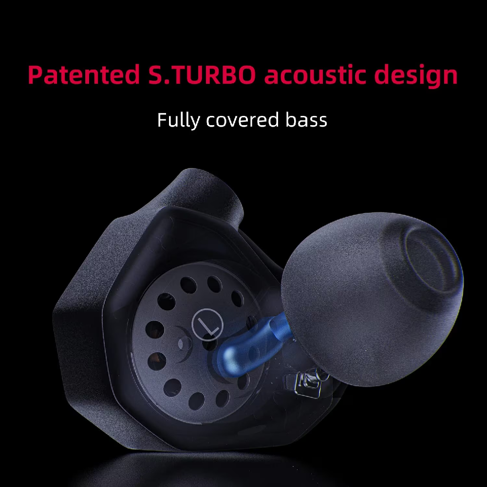 Moniteurs intra-auriculaires audiophiles (IEM) à pilote hybride FiiO FH7s