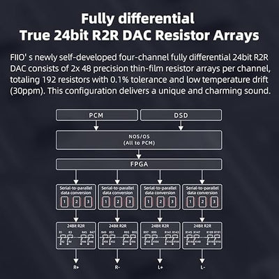 FiiO K11 R2R DAC and Headphone Amplifier (Black)