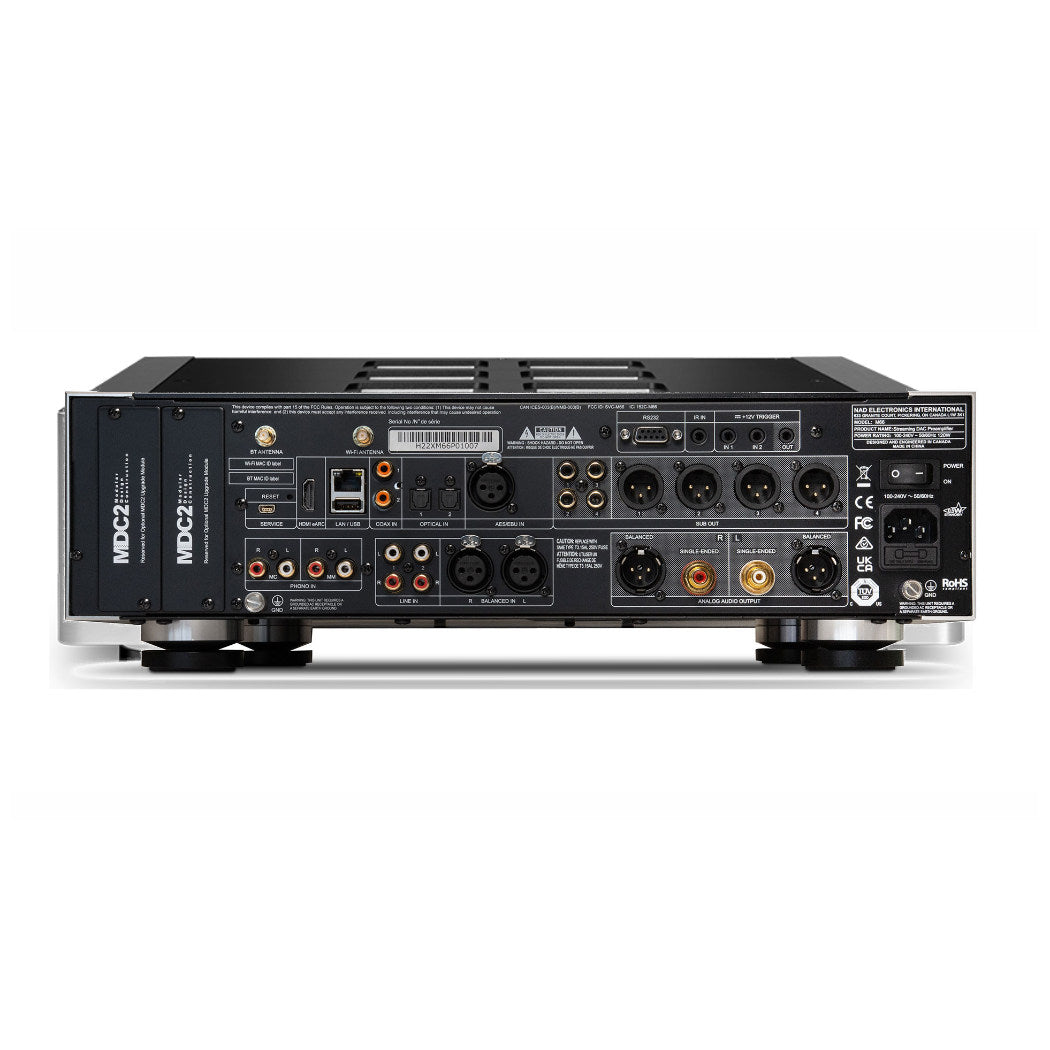 NAD Masters M66 BluOS Streaming DAC-Preamplifier – High-Fidelity Audio Excellence