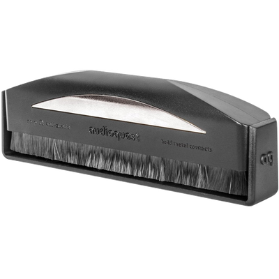 AudioQuest Silver Anti-Static Record Brush for Vinyl LP Static & Dust Removal