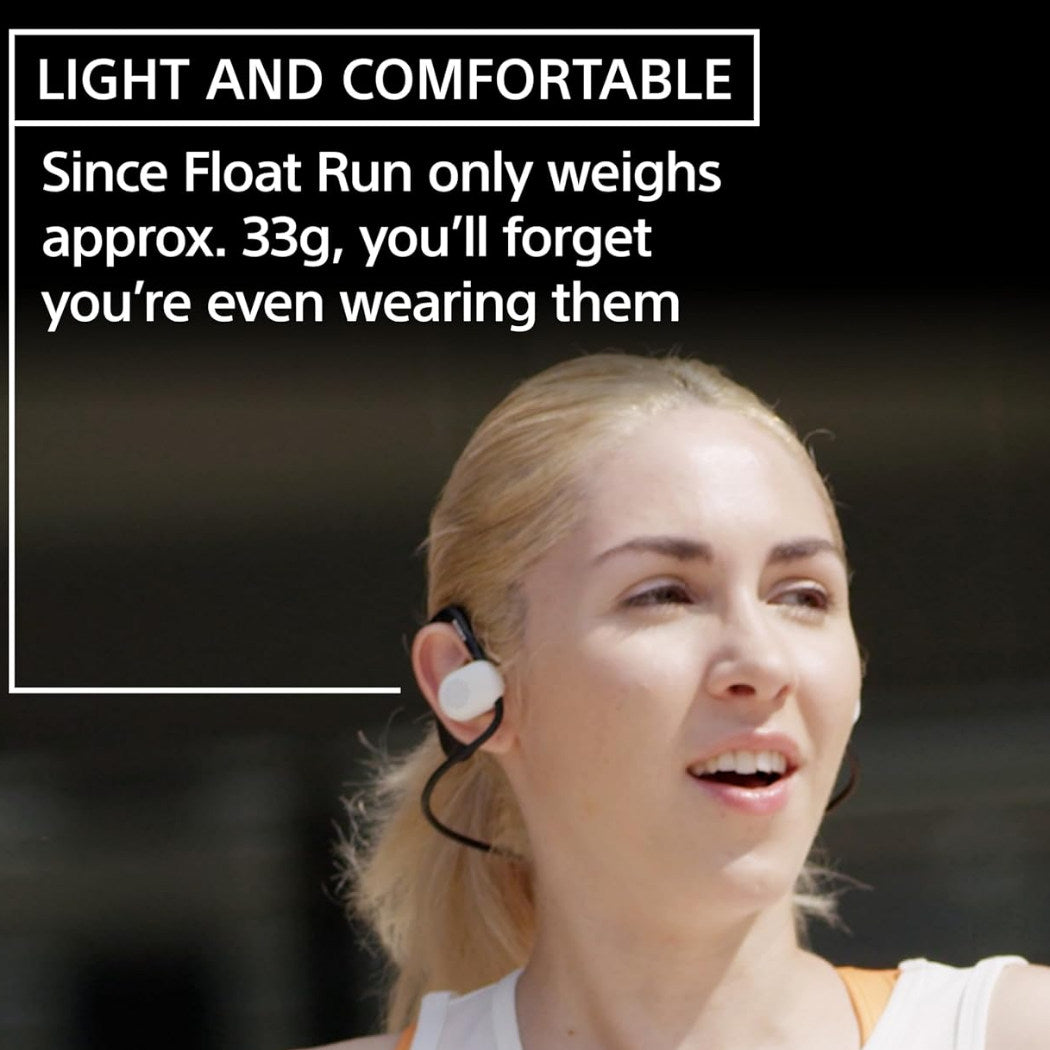 Sony Float Run WIOE610 Wireless Earbuds - Secure Fit, Water-Resistant