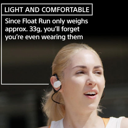 Sony Float Run WIOE610 Wireless Earbuds - Secure Fit, Water-Resistant